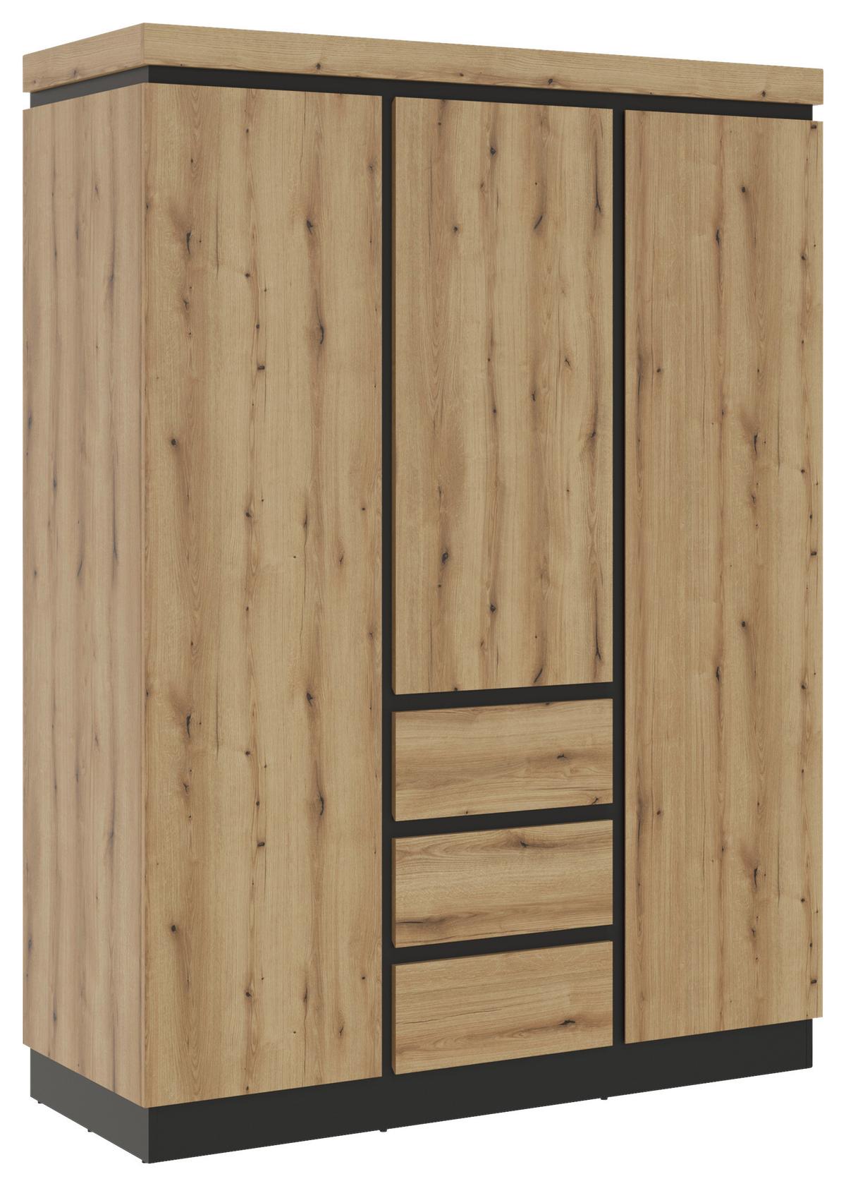 Ormar S Klasičnim Vratima Corte - boje hrasta, Moderno, drvni materijal (157,4/211,6/60cm)