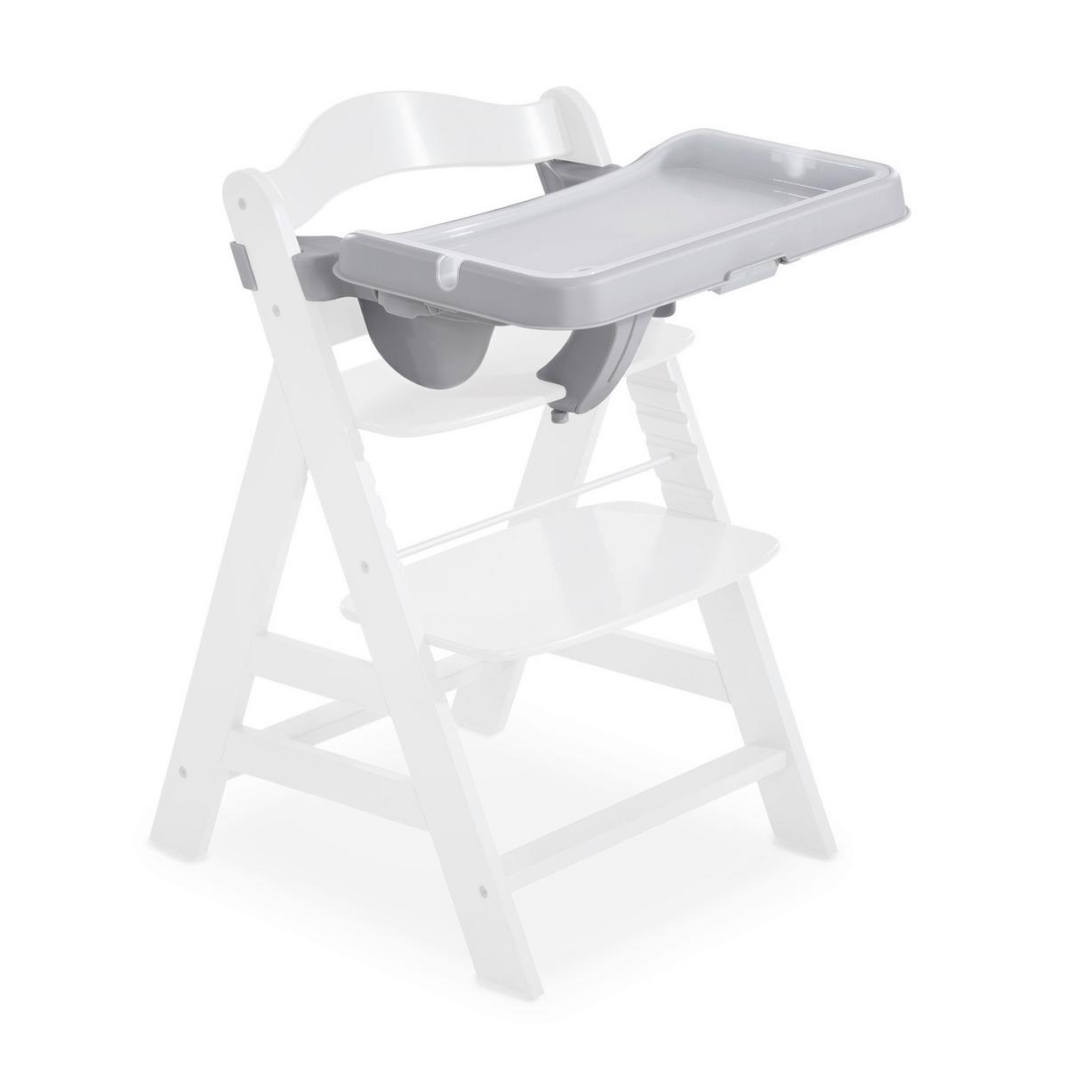 TACKA DO JEDZENIA I ZABAWY 661994 ALPHA TRAY - szary, Trend, tworzywo sztuczne (46/56,5/22,5cm) - Hauck