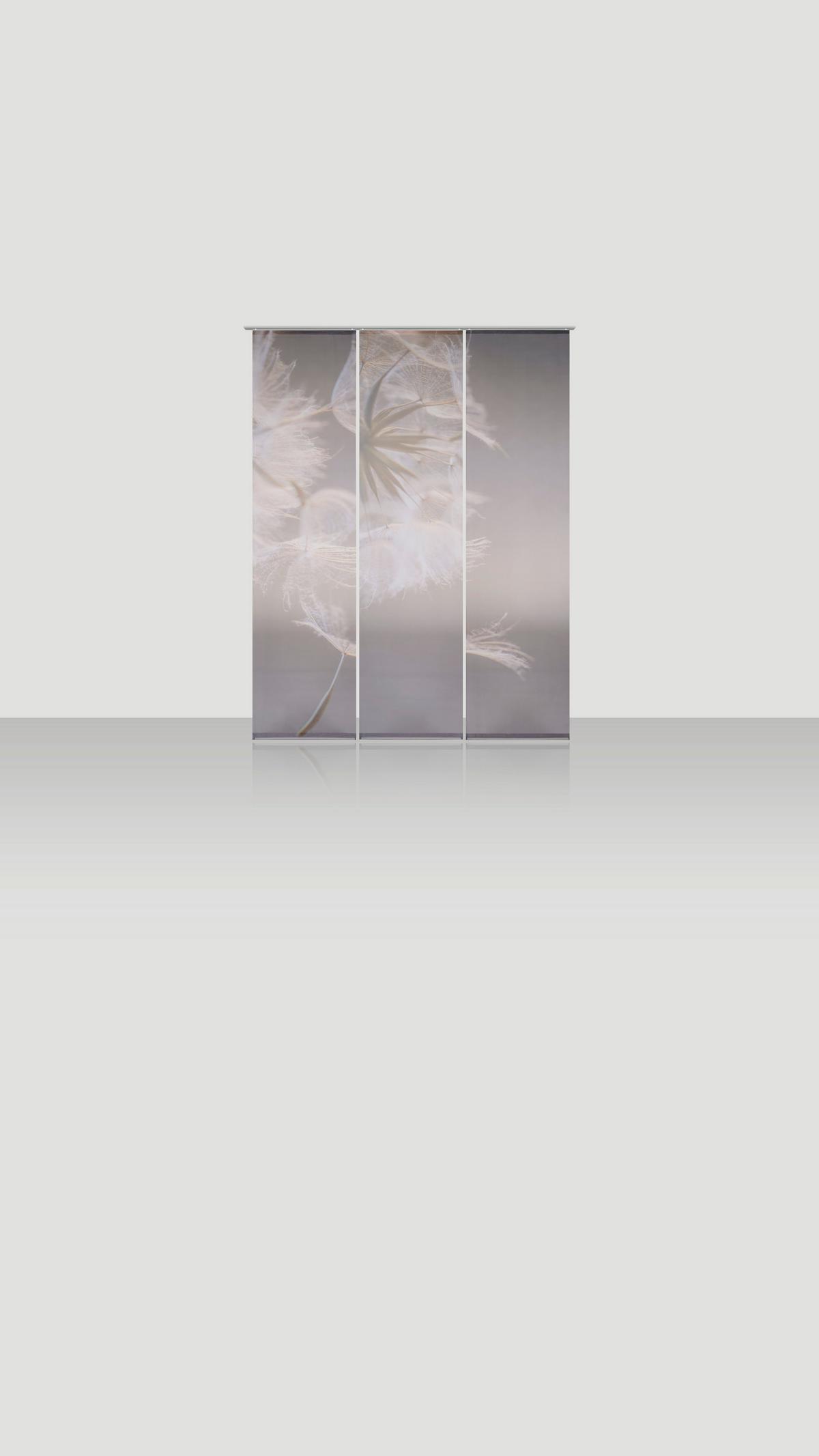 ZASŁONA PANELOWA DINANT - taupe, Basics, tkanina (60/245cm) - Novel