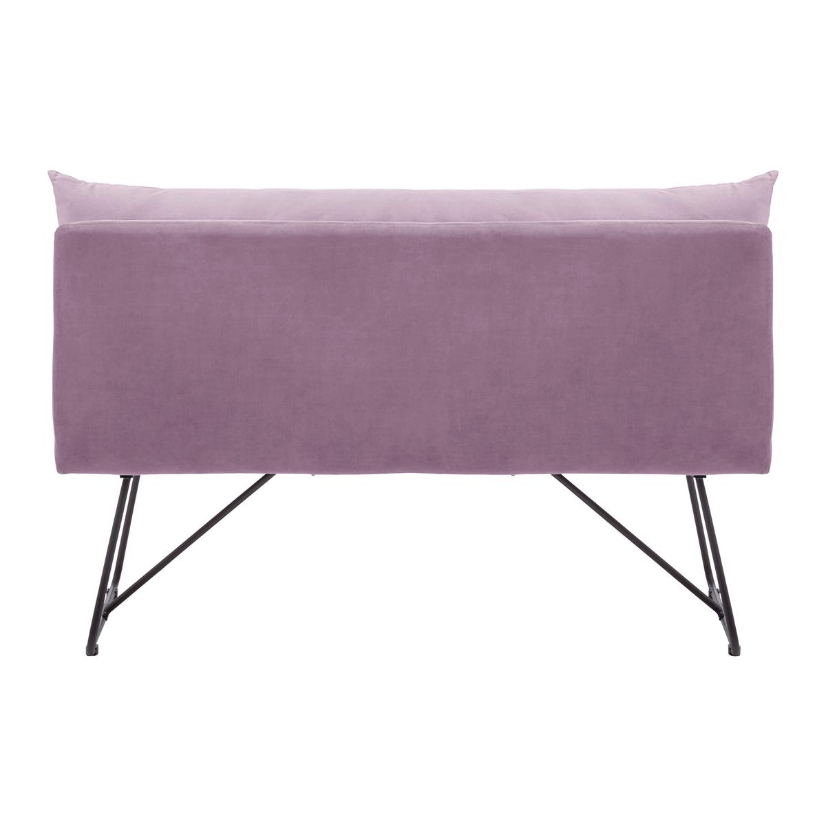 Ülőpad Bono - rózsaszín, Modern, textil/fa (140/92/63cm) - Bessagi Home