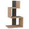 Mizica Rosie - barve hrasta/antracit, Design, leseni material (42/72/30cm) - Livetastic
