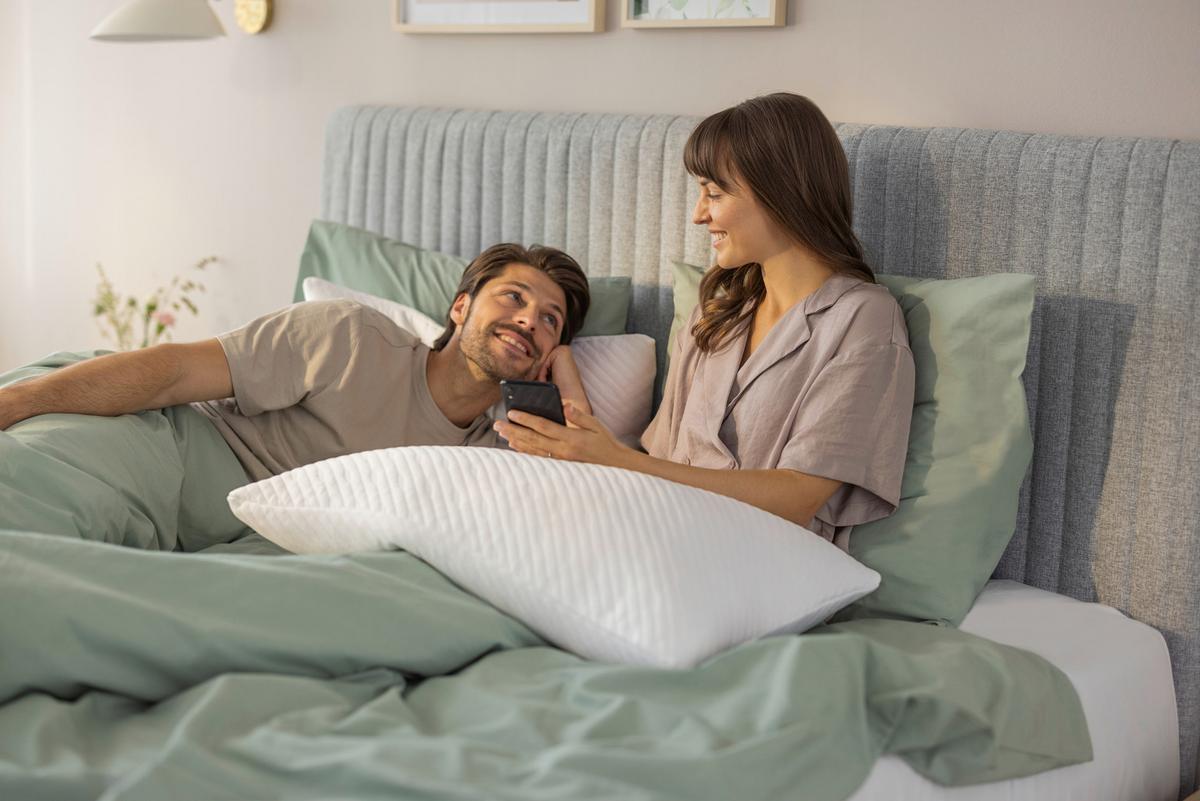 PODUSZKA POD KARK PRIMA - biały, Basics, tkanina (80/40/12cm) - Tempur