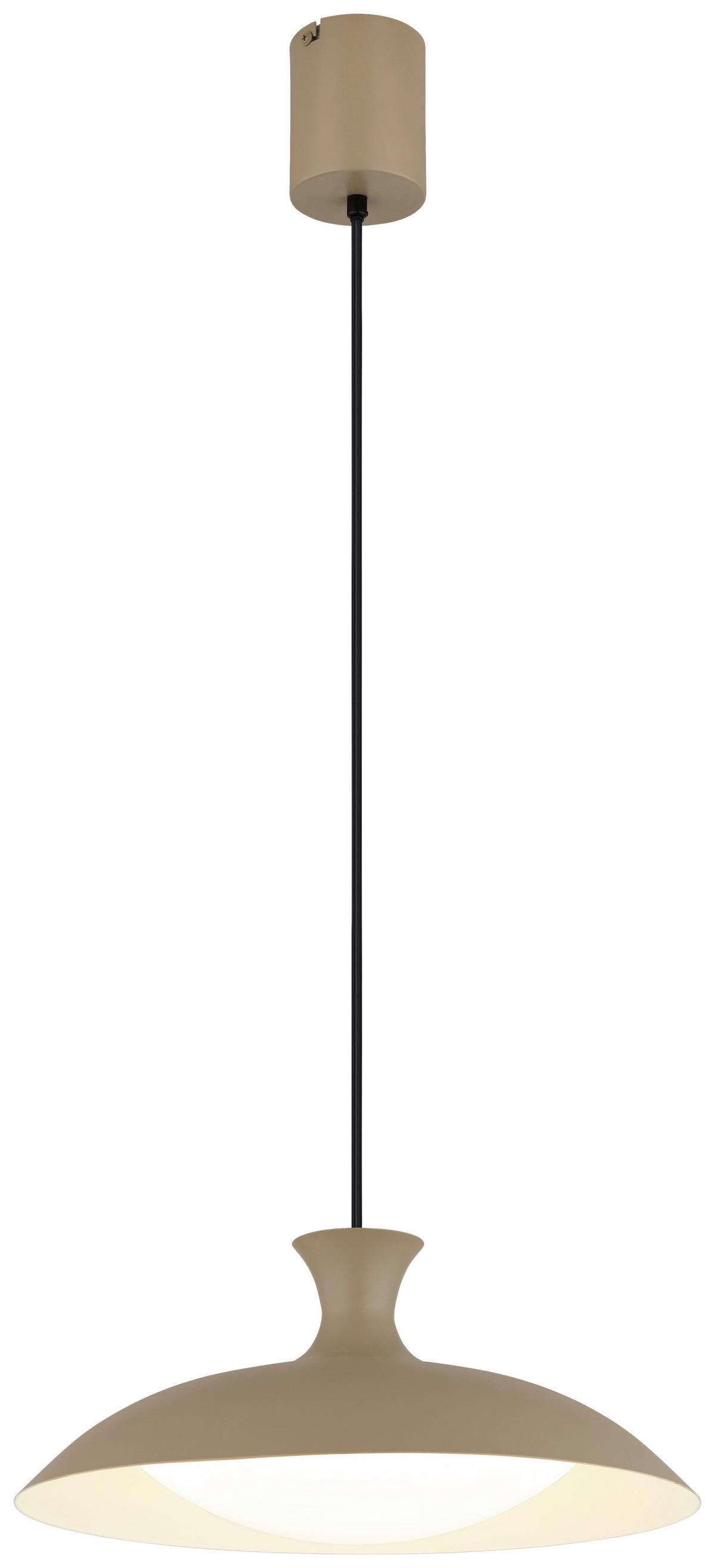 LAMPA WISZĄCA LED AMELIE - biały/opal, Trend, tworzywo sztuczne/metal (40/150cm) - Collet's Monde