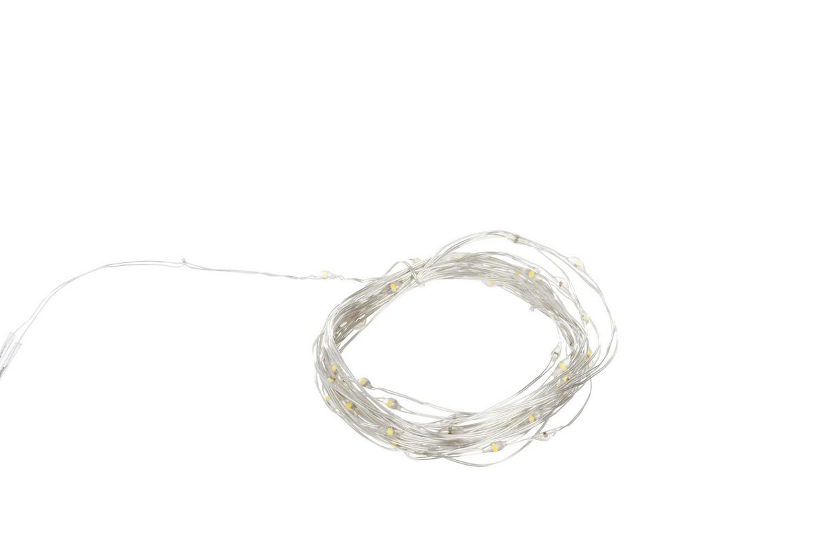 Svjetlosna Girlanda Luna - srebrne boje/zlatne boje, metal/plastika (500cm) - Mömax