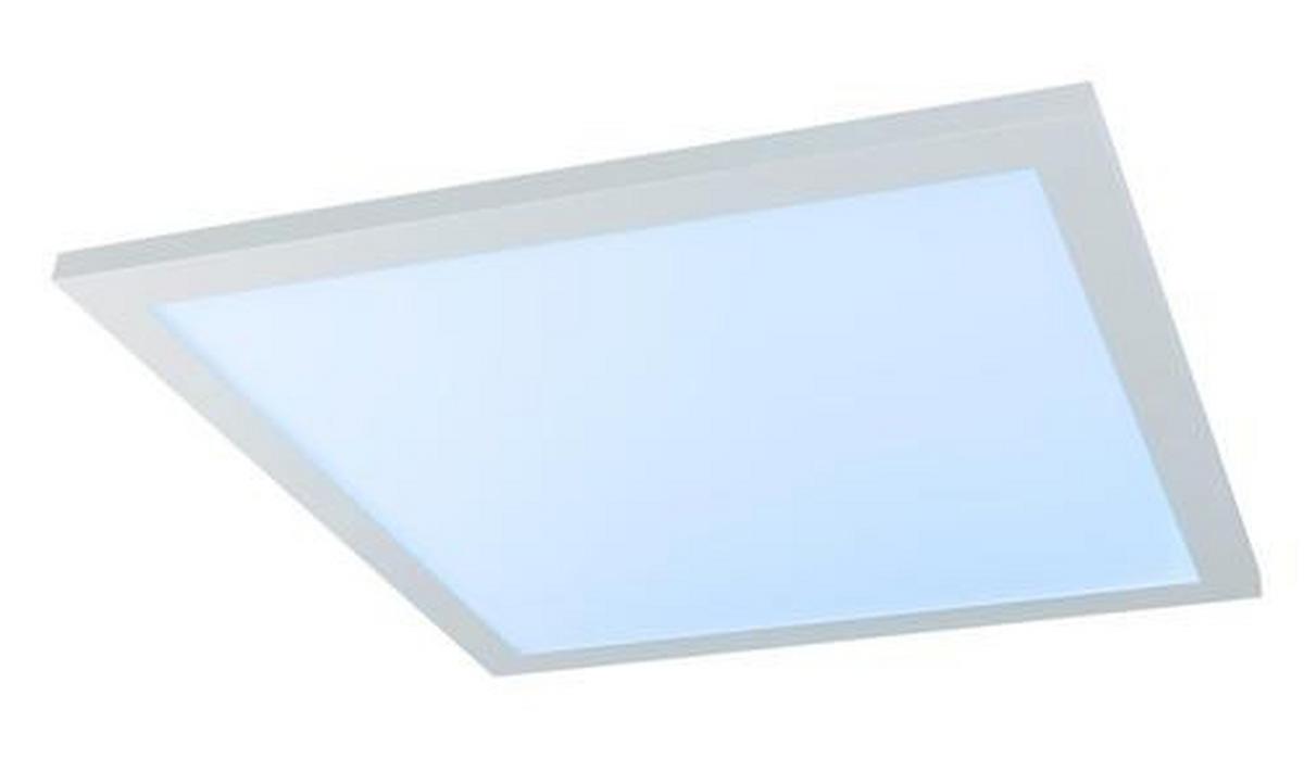 LED-Deckenleuchte Rosi max. 30 Watt - Weiß, Kunststoff/Metall (45/45/4,5cm)