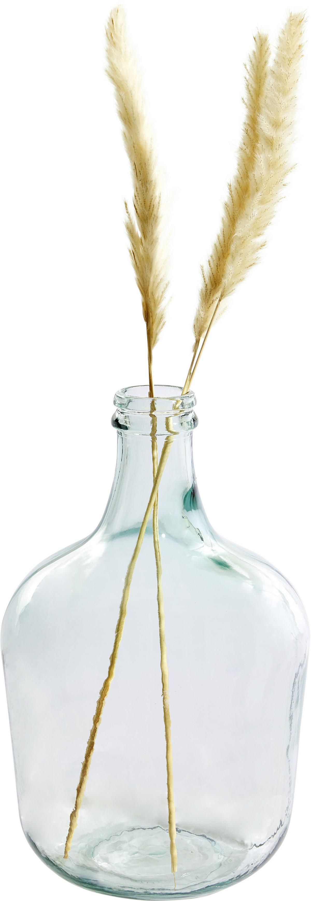 WAZON 5743 - oliwkowa zieleń, Basics, szkło (27/42cm) - Ambia Home