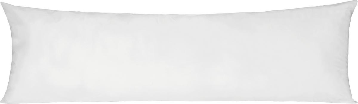 Seitenschläferkissen Lisi in Weiß ca. 40x120cm - Weiß, Textil (40/120cm) - Nadana