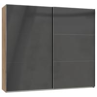 Ormar S Kliznim Vratima Level 36c - siva/boje hrasta, Moderno, drvni materijal (200/216/65cm) - Modern Living