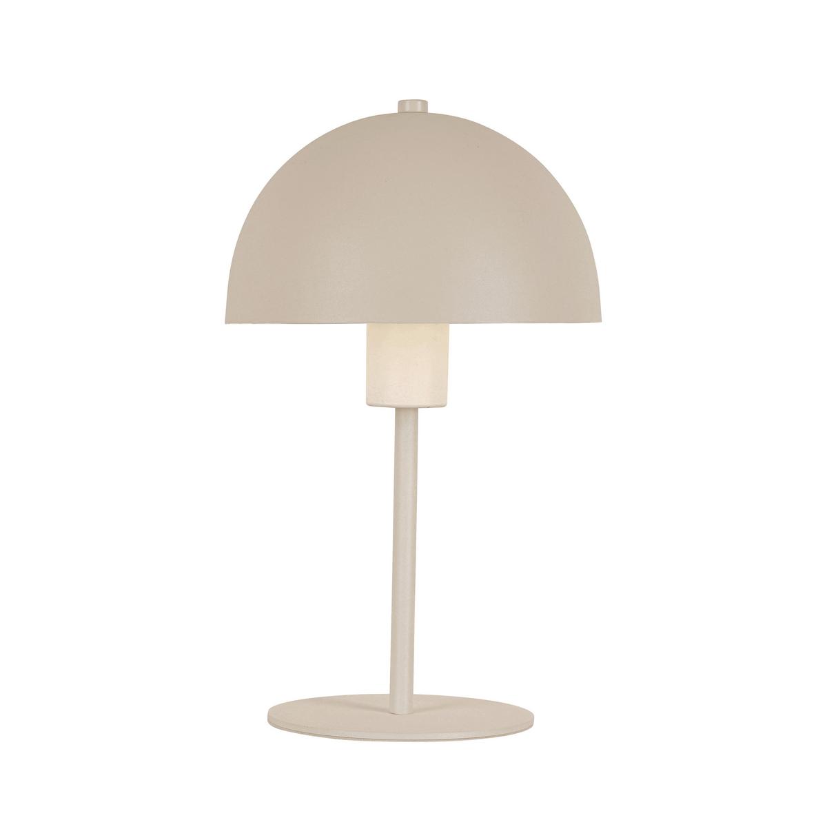 Asztali Lámpa Jertz - bézs, Konventionell, műanyag/fém (18/30cm) - Mömax