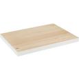 Vágódeszka Sirikit - natúr színek/fehér, Lifestyle, fa (30/23/2cm) - MÖMAX modern living