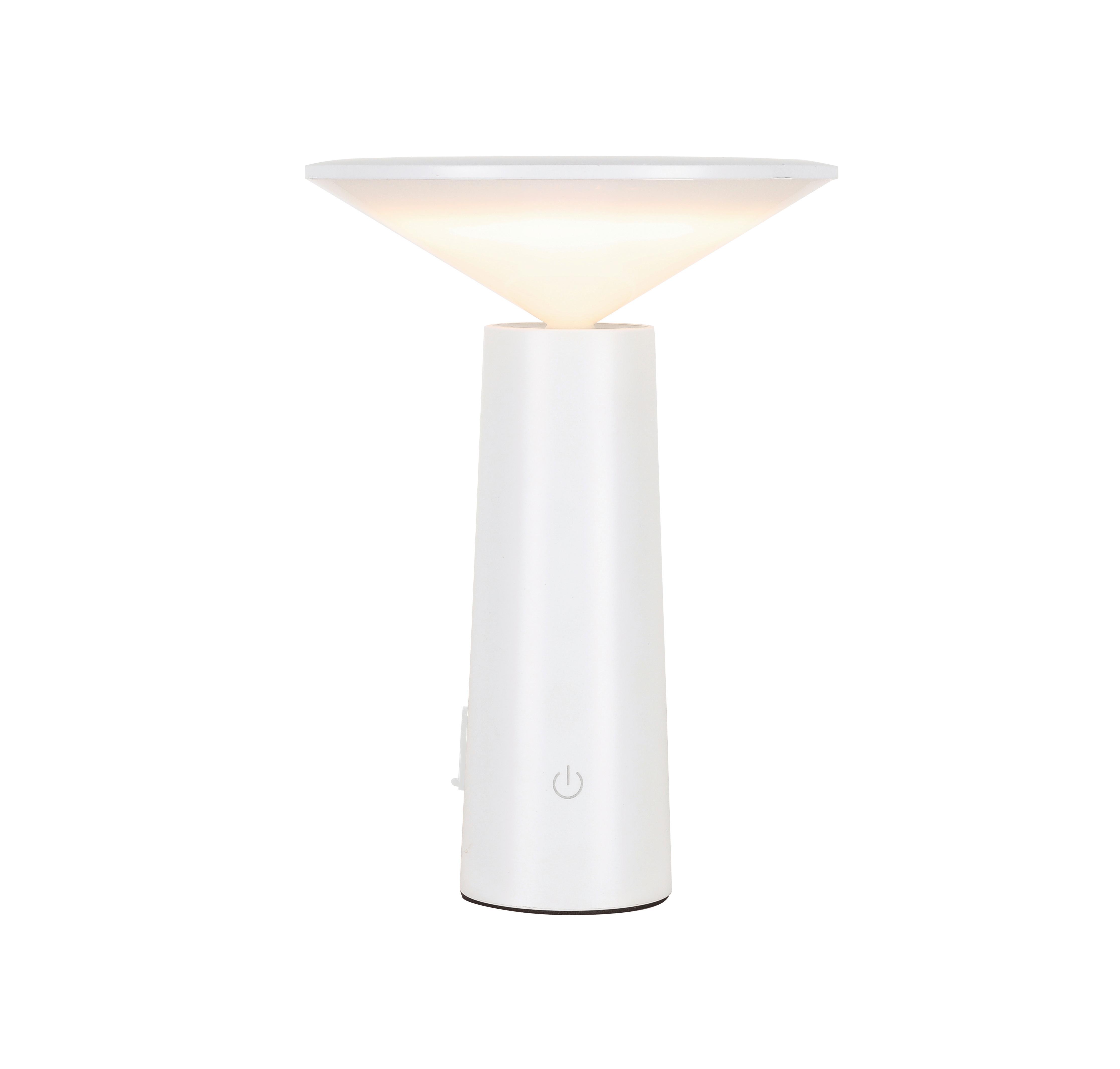 LED-Aussenleuchte Kolim in Weiss max. 3,5 Watt - Weiss, Romantik / Landhaus, Kunststoff (14cm) - Modern Living