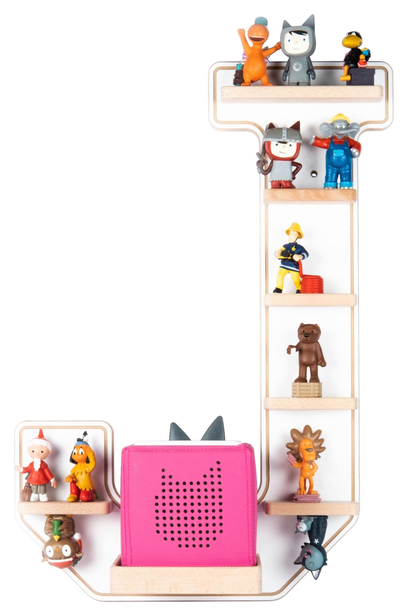 Kinderregal Boarti Weiß - Weiß, MODERN, Holzwerkstoff (37/54/19cm) - Livetastic