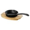 Tava Za Serviranje Gourmet - prirodne boje/crna, Konvencionalno, drvo/metal (22,5/14/4,5cm) - Mömax