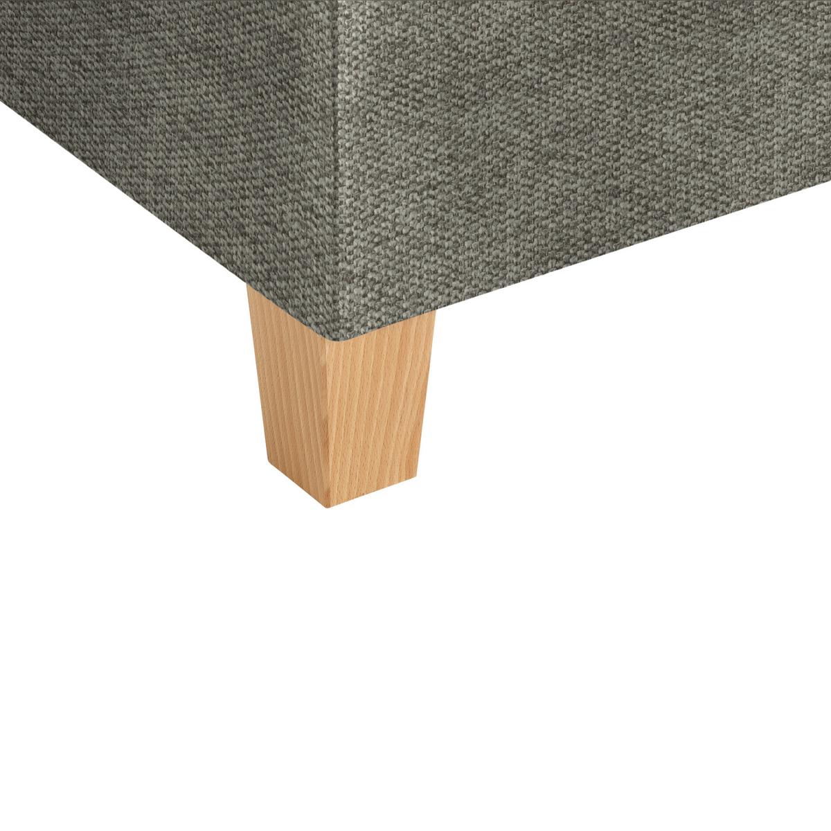 Kutna Garnitura Lille - svijetlo smeđa/taupe, Moderno, tekstil/drvo (232/110/156cm) - Best Price