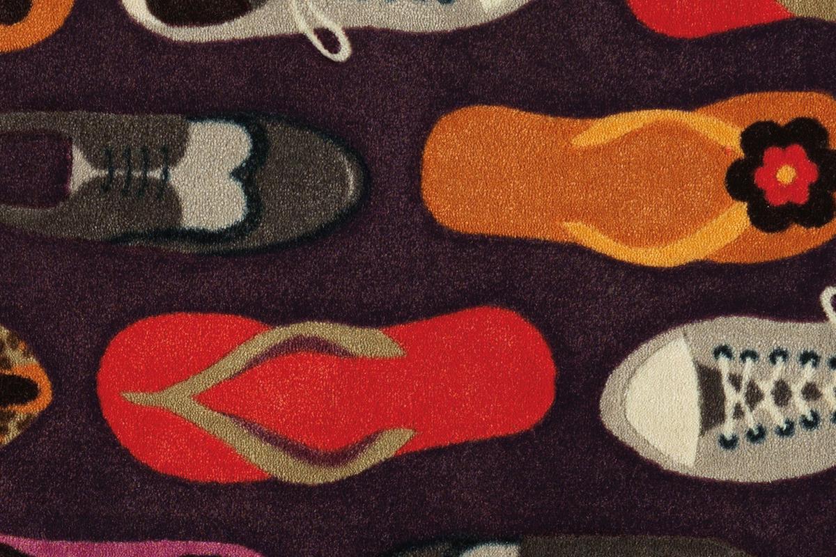 Fussmatte Living Mat 19 Multi 64 X 168 - Multicolor, Basics (64/168cm) - Kayoom