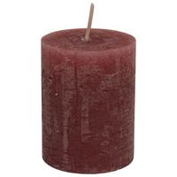 Stumpenkerze Lia in Rosa - Rosa, MODERN (6,8/9cm) - Premium Living