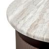 SOFFBORD SOLCO -TREND- - bronsfärgad/naturfärgad, Lifestyle, metall/trämaterial (46/41cm) - Premium Living