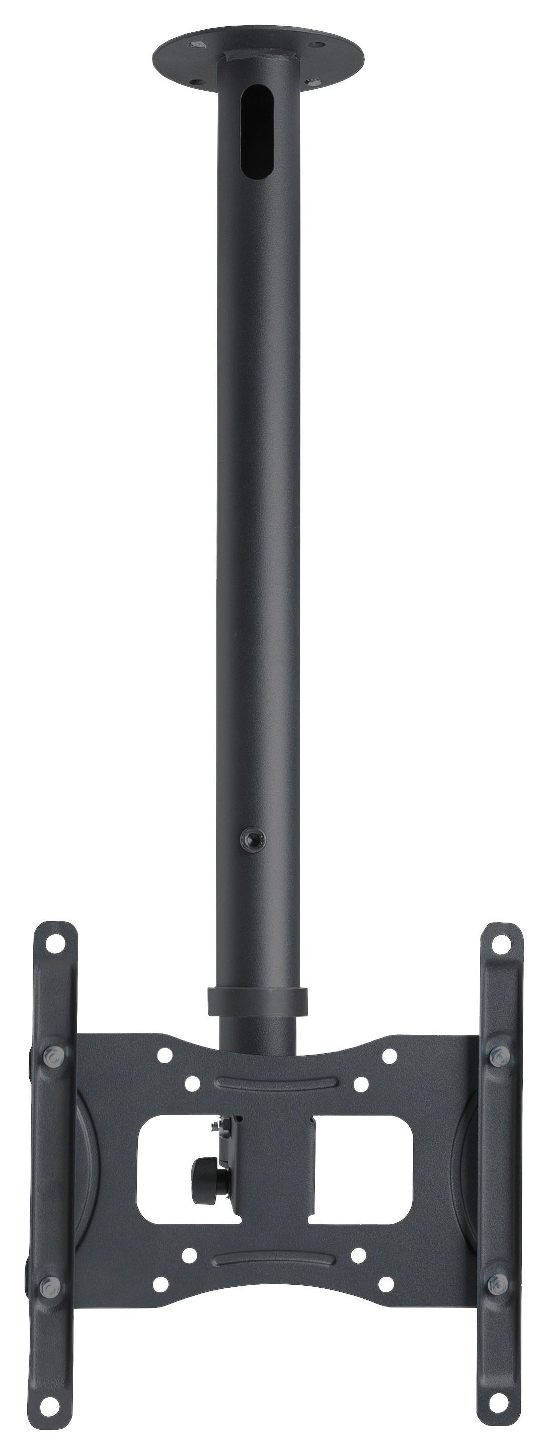 TV- Halterung DX Schwarz - Schwarz, MODERN, Metall (22/55/24cm) - MID.YOU