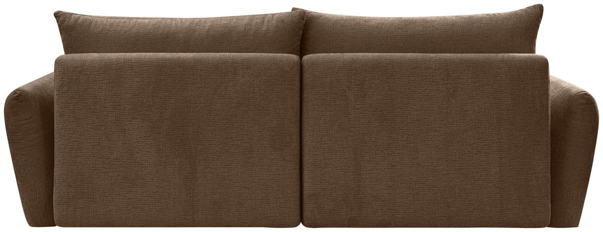 CANAPEA EXTENSIBILĂ ALIA - grej/maro, Modern, textil (254/74-94/119cm) - Premium Living