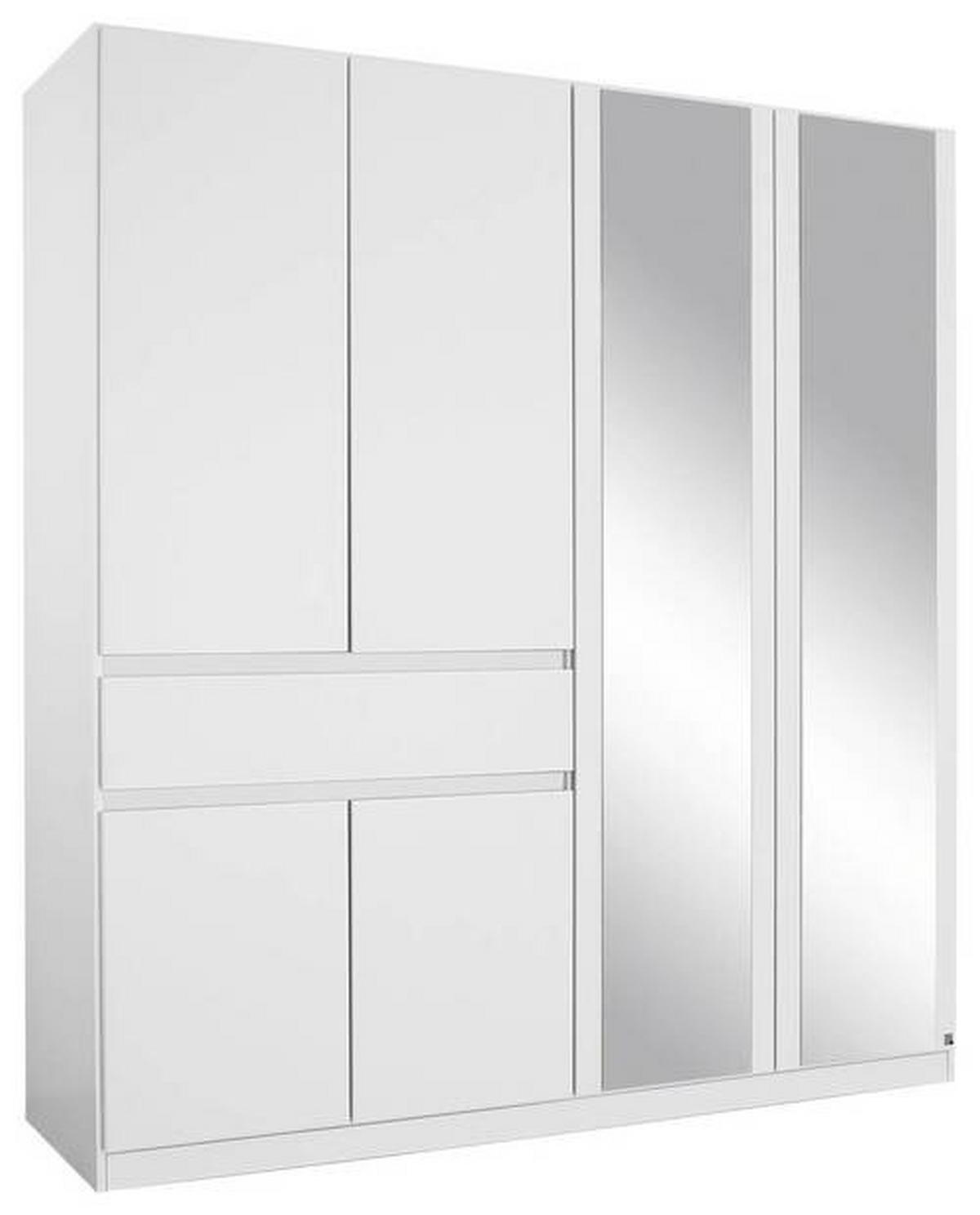 Ormar S Klasičnim Vratima Tübingen - bijela, Design, staklo/drvni materijal (181/197/54cm) - Modern Living