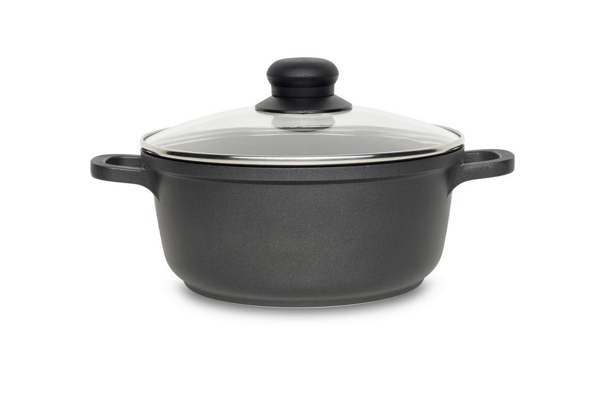 GARNEK TURIN - kolor stalowy/przejrzysty, Konventionell, tworzywo sztuczne/metal (20cm) - Homeware Profession.