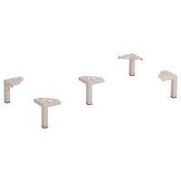 ZESTAW NÓG STILO - kaszmir, Design, metal (10,5/13/10,5cm) - Xora