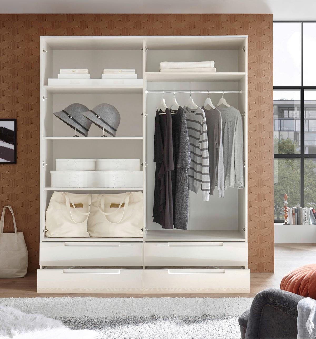 Omara Spice, Bela - bela, Moderno, leseni material (160/208/57cm) - MID.YOU