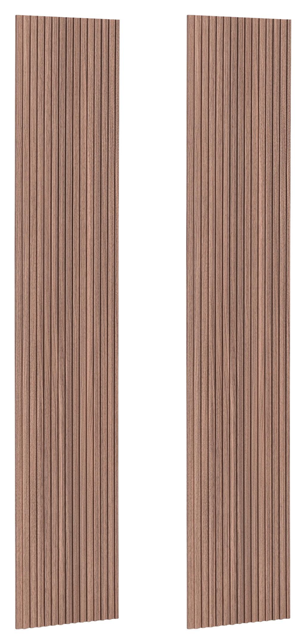 Stenski Panel Gaby - barva oreha, Moderno, leseni material (119/1,2/24.7cm) - Mömax