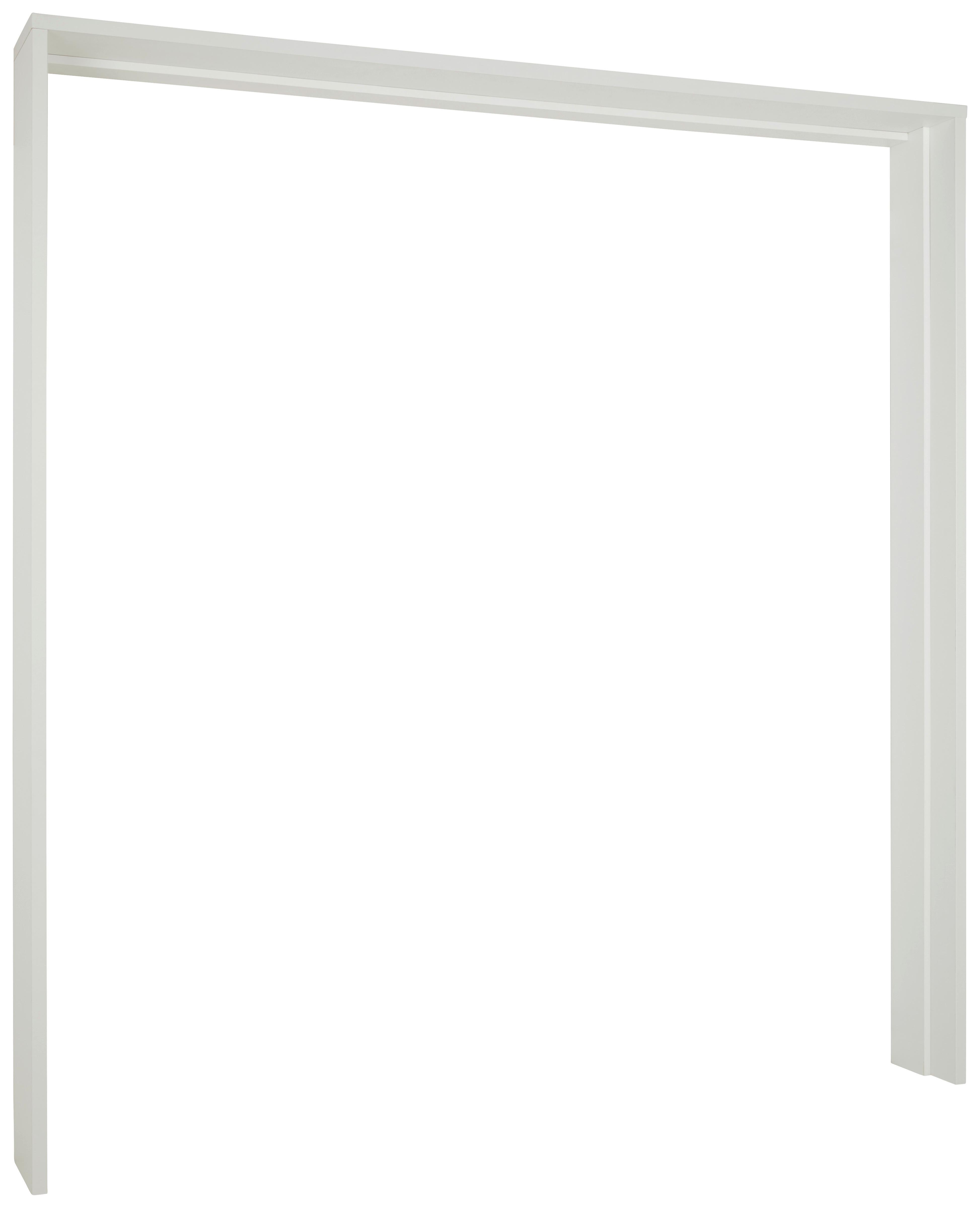 Passepartout Lago Weiß - Weiß, Holzwerkstoff (213/227/25cm) - Mömax