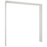 Passepartout Lago Weiß - Weiß, Holzwerkstoff (213/227/25cm) - Mömax