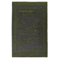 Flachwebeteppich Kalevi 300 - Grün, Konventionell, Textil (80/150cm) - Kayoom