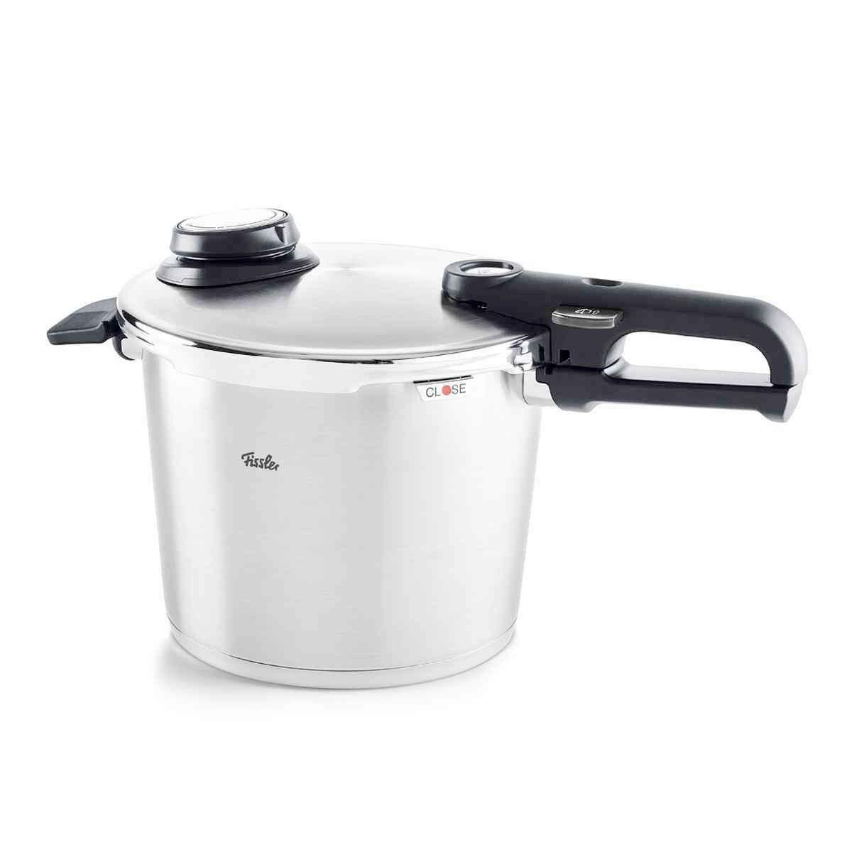 SZYBKOWAR 622-412-06-070/0 FISSLER - kolor srebrny, Basics, metal (22cm) - Fissler