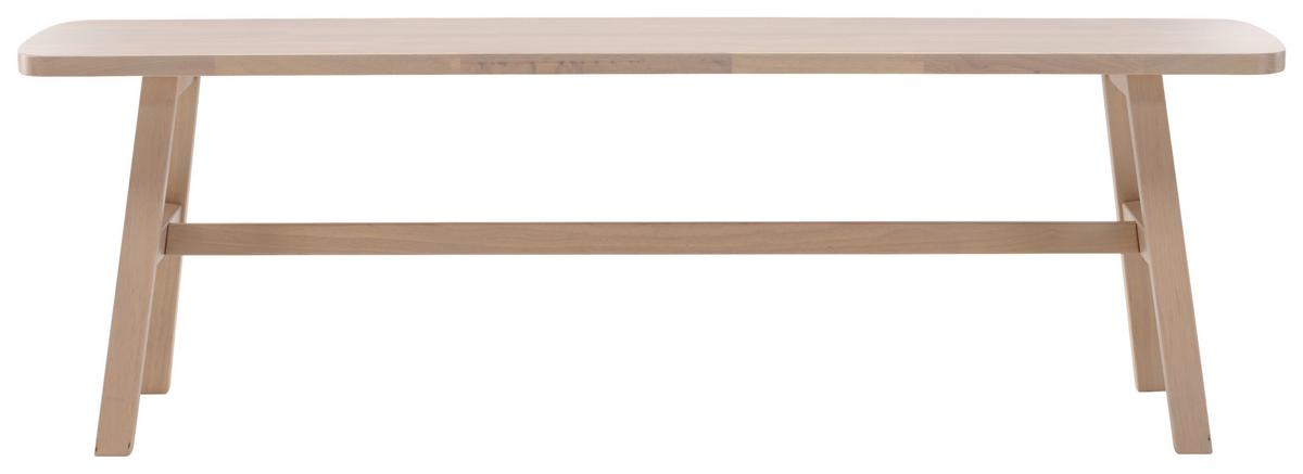 SITZBANK HÄLSÖ - Weiß, Design, Holz (140/45/35cm) - Livetastic