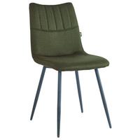 KRZESŁO COURTNEY - zielony/czarny, Design, metal/tkanina (45/89/58cm) - Boxxx