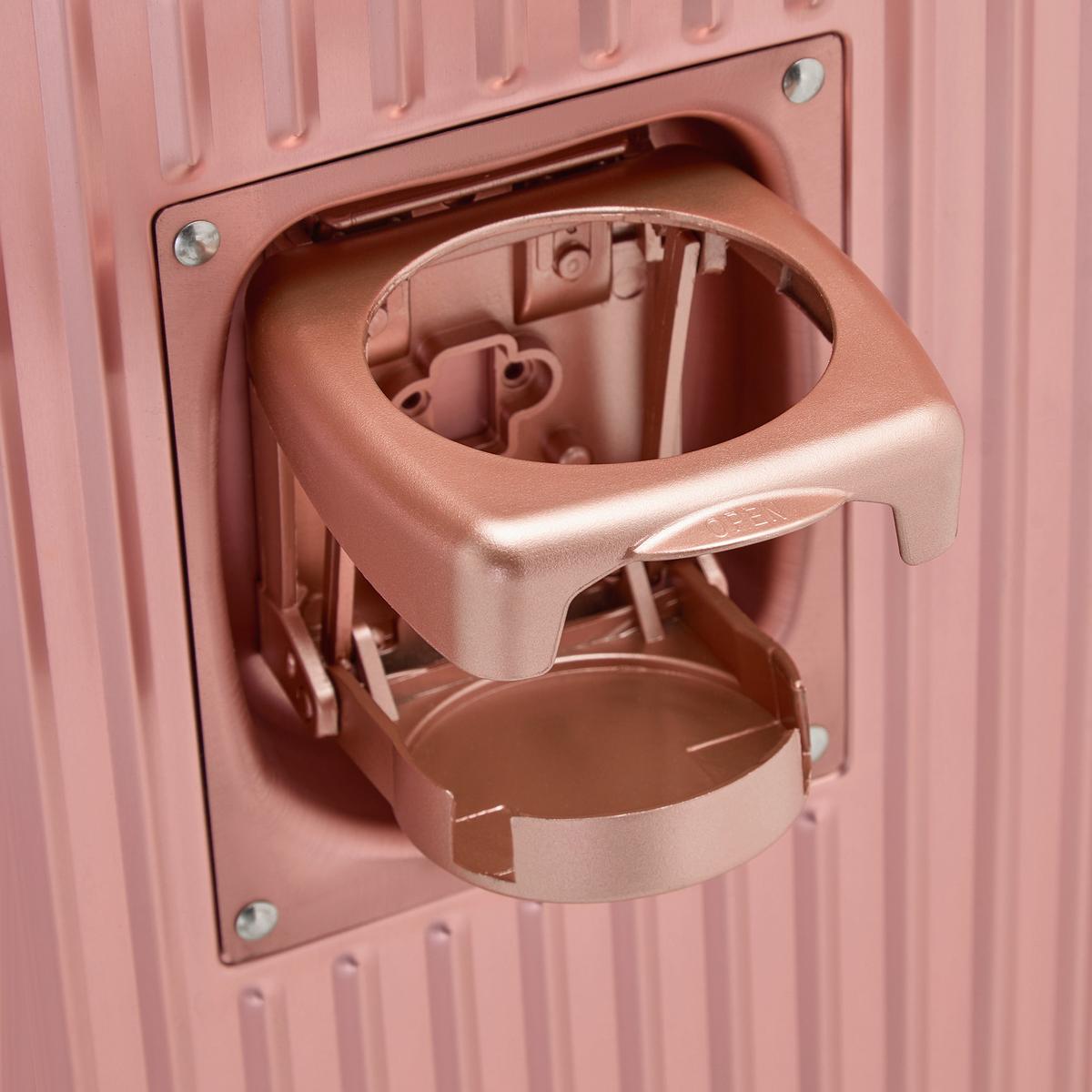 Reisekoffer Dubai Roségold ca. 36l - Roségold, KONVENTIONELL, Metall (56/36/22cm) - Mömax