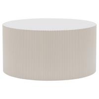 Stolić Conrad - bež, Design, drvni materijal (70/35cm) - Premium Living