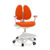 Jugenddrehstuhl Kid Wing ca.56x88x52cm Orange,Weiß - Orange/Weiß, MODERN, Kunststoff/Textil (56/88/52cm) - MID.YOU