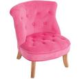 Kindersessel in Pink, ca.49x48x53,5cm - Pink, Textil (49/48/53,5cm) - PREMIUM LIVING