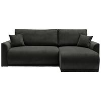 Coltar Kim - negru, Modern, lemn (233/146cm) - Modern Living