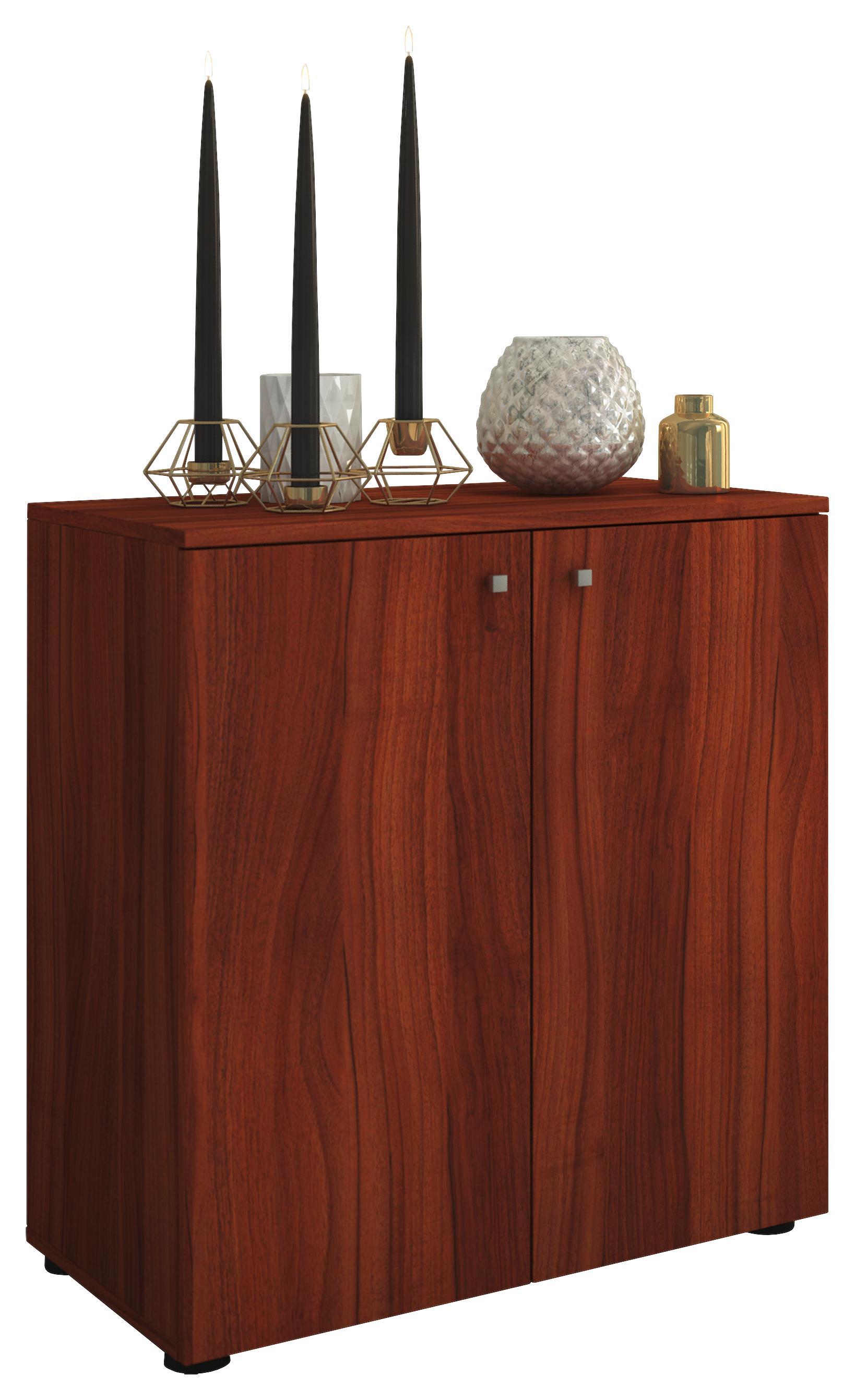 Kommode 2-türig in Nussbaumfarben liefern lassen