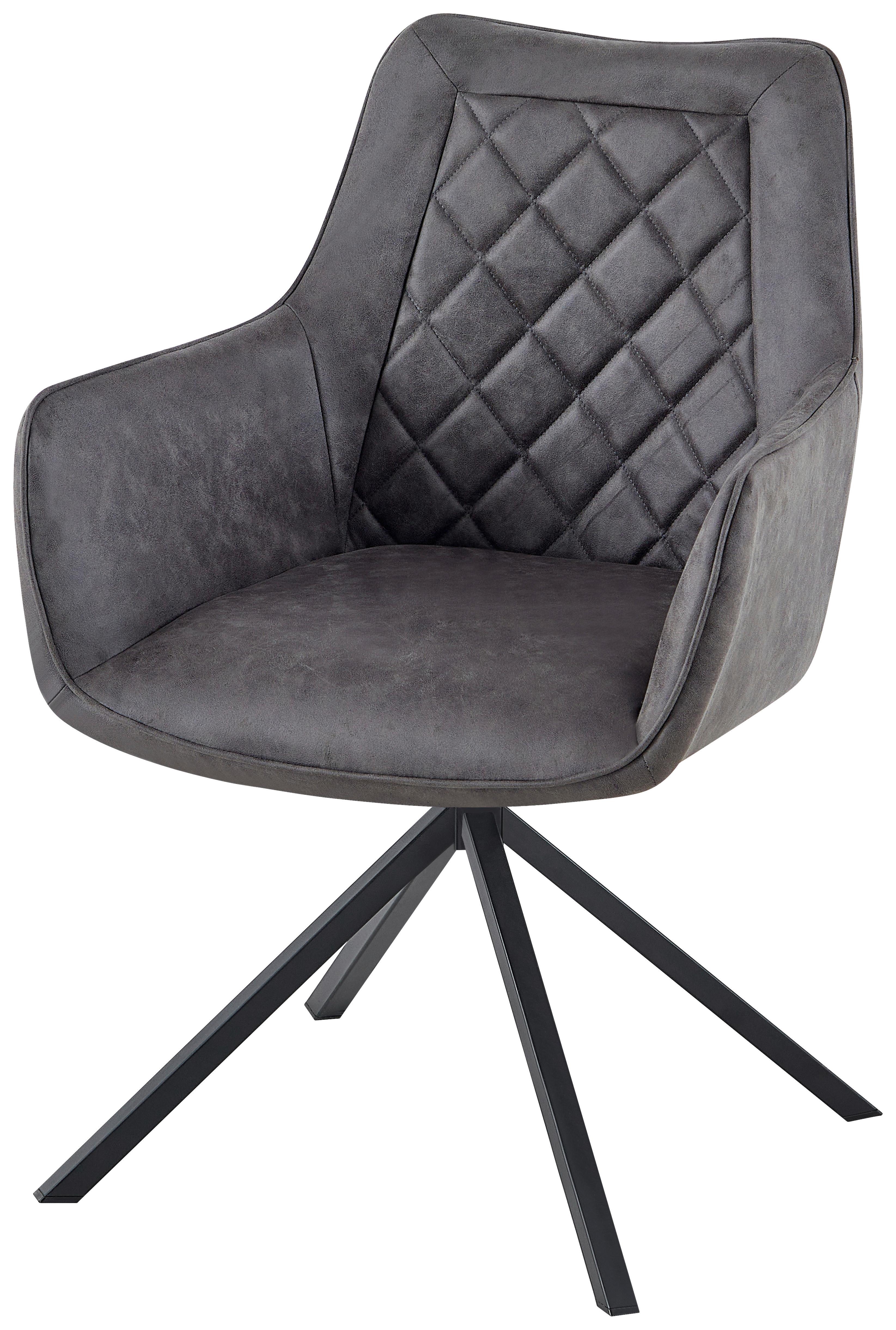 Karosszék Aeron 125 - antracit, Design, műanyag/fém (62/89/59.5cm) - Kayoom