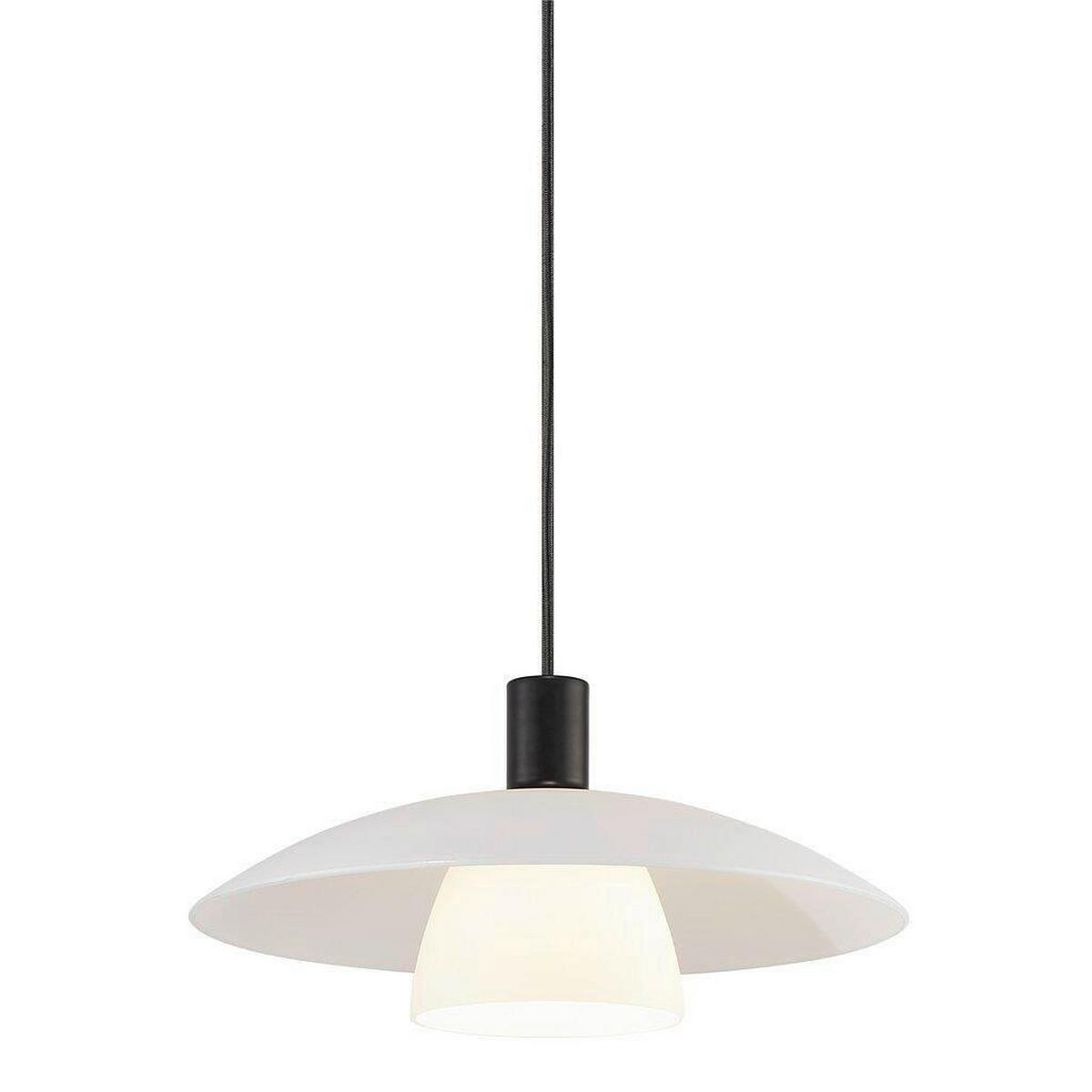 LAMPA WISZĄCA VERONA PELA / JAPANDI - biały, Design, szkło (40/19cm) - Nordlux
