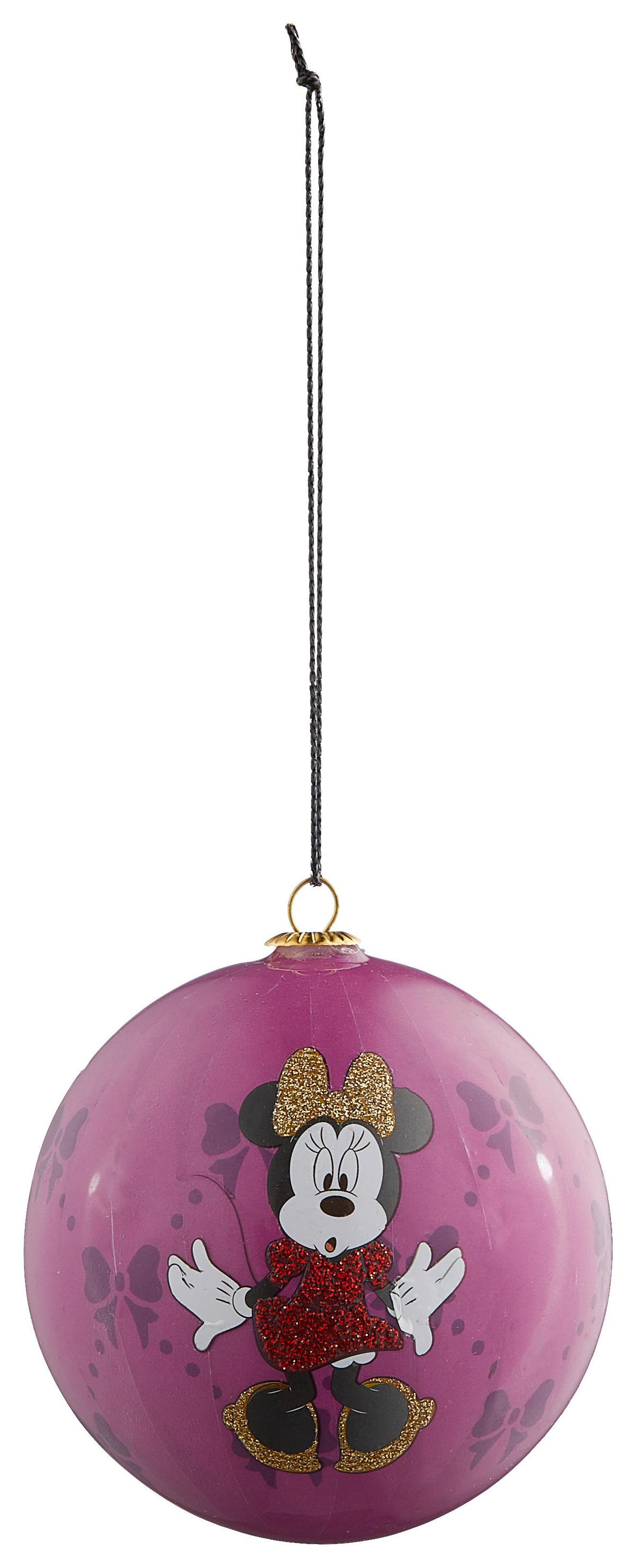 ZESTAW BOMBEK CHOINKOWYCH DN90920 - MICKEY & MINNIE - różnokolorowy, Trend, tworzywo sztuczne (7,5cm) - Disney