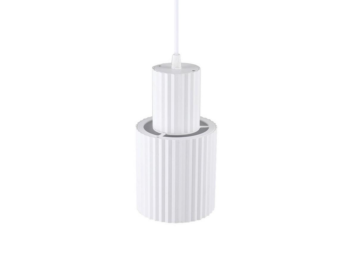 Hängeleuchte Lp-787/1p Lwh_tokio - Weiss, Design, Metall (22/150cm)