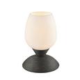 Tischleuchte Cup, max. 40 Watt - Rostfarben/Weiß, LIFESTYLE, Glas/Metall (12,5/22,6cm) - MÖMAX modern living