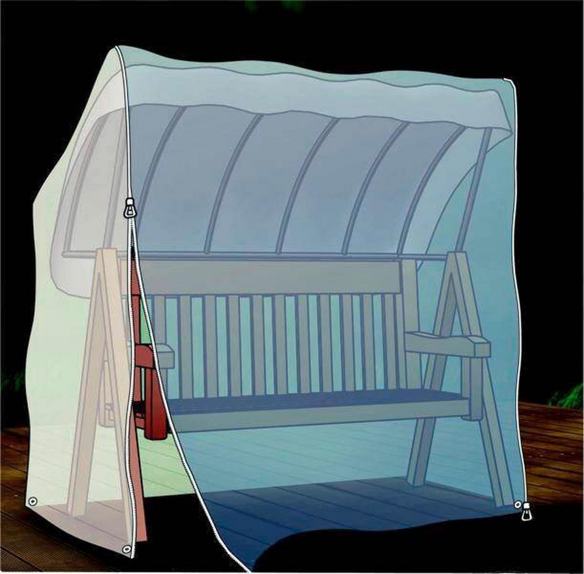 Schutzhülle Abdeckhülle für Schaukel Transparent - Transparent, Basics, Kunststoff (215/150/145/155cm) - Mömax
