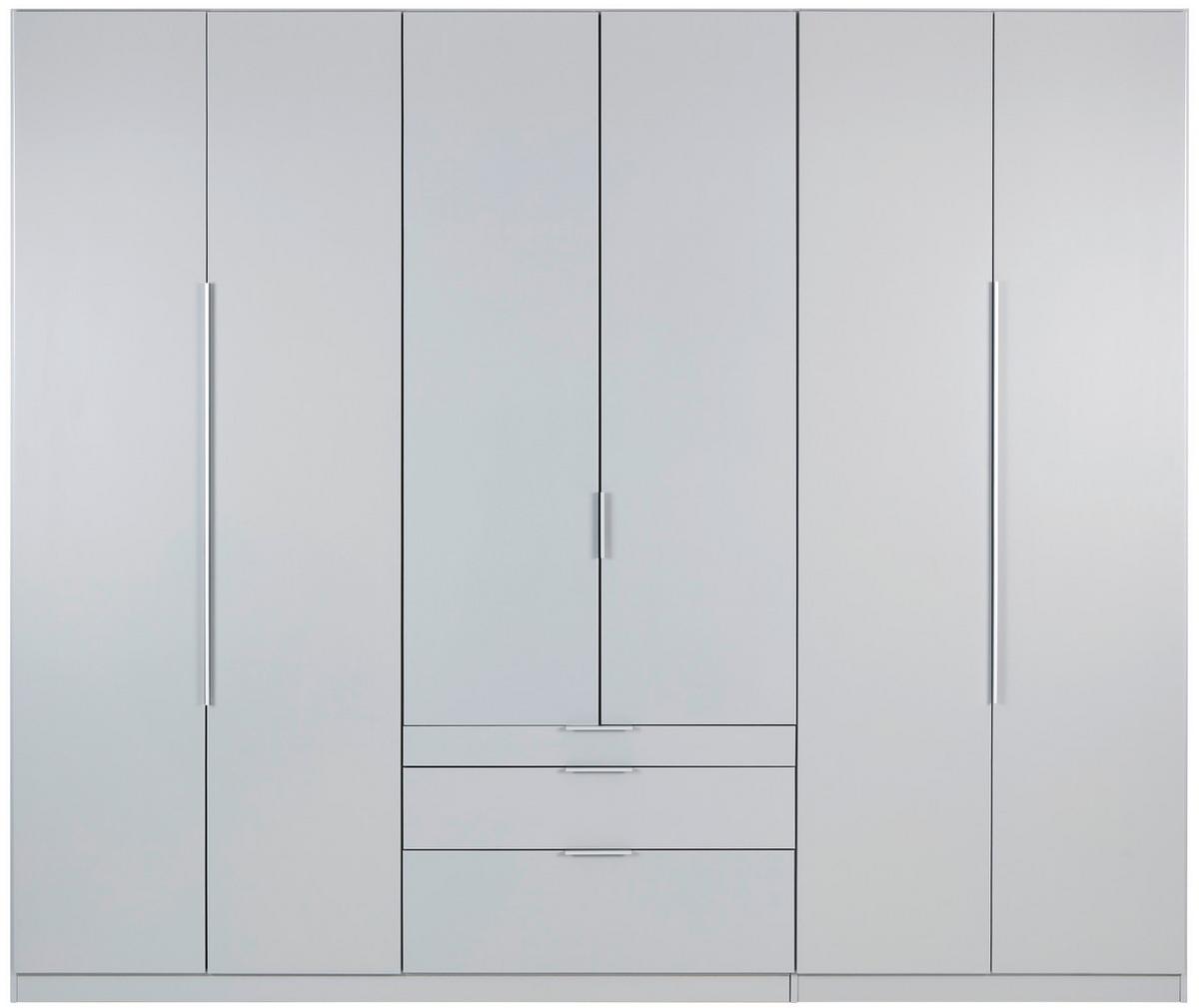 DULAP USI ROTATIVE ALABAMA - gri deschis, Modern, material pe bază de lemn (271/229/54cm) - Modern Living
