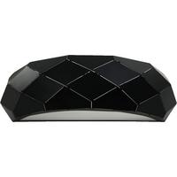 WANDLEUCHTE LP-8069/1W BK _REUS - Schwarz, Design, Metall (36/10.5/13cm)