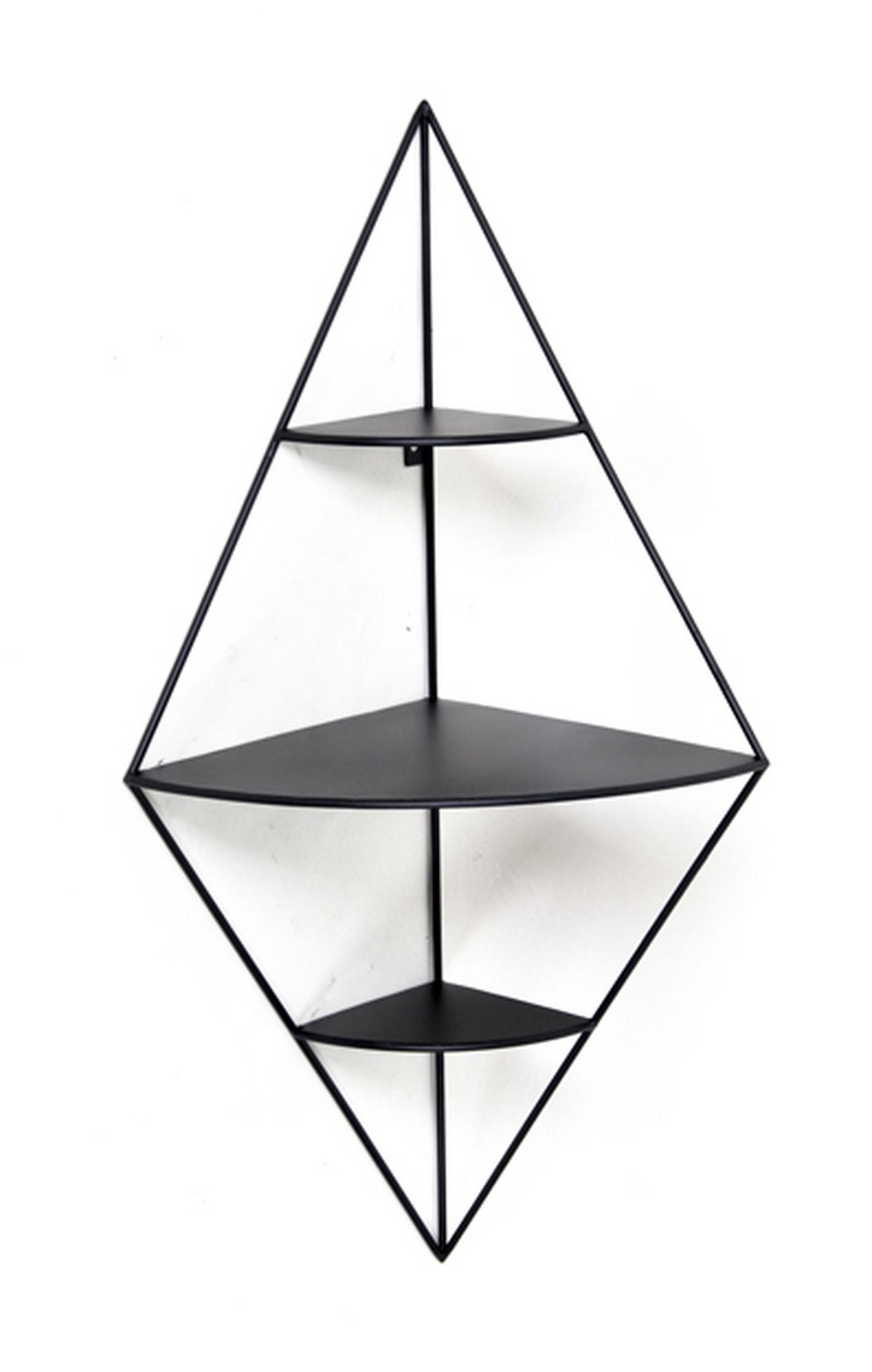 Kotni Regal Leicester, Črna - črna, Moderno, kovina (36/70/26cm) - Mömax