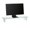 TV-BORD GO 750 RE - klar, Klassisk, glas (75/12/25cm) - Mömax